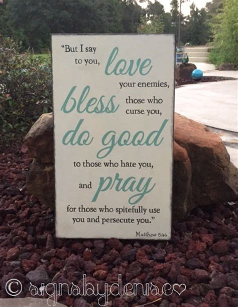 New global movements will base their mission on matthew 5 44 soon 10