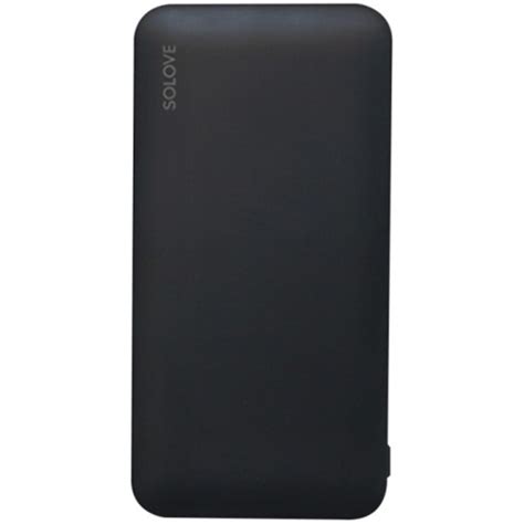Внешний аккумулятор Power Bank SOLOVE 10000mAh Type-C с 2xUSB выходом ...