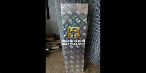 Jual PLAT BORDES ALUMINIUM BONTANG Oleh PT Triputra Jaya Makmur