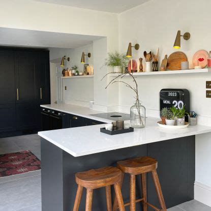 The Dark Kitchen Trend Simply Oozes High End Cosiness Ideal Home