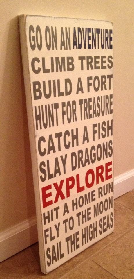 Boys Room Sign Wood Wall Art