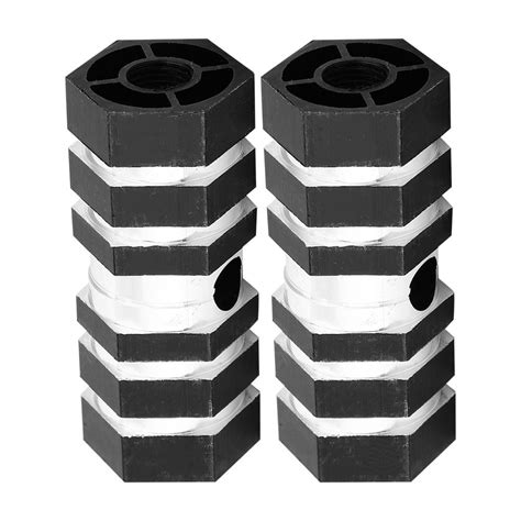 Bmx Style Durable And Black Aluminum Rear Axle Pegs For Bikes