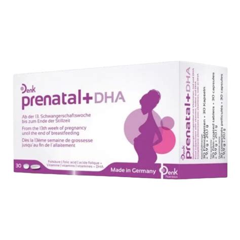 Пренатал + ДХА Денк х 30 Таблетки + 30 Капсули | N PHARMACY