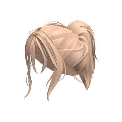 Manga Messy Ponytail Blonde Roblox Item Rolimon S