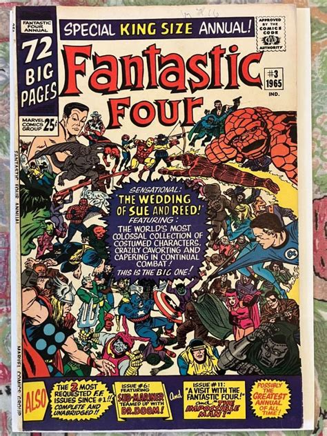 PGM Fantastic Four Annual 3 Canadian Edition Hey Buddy Can You