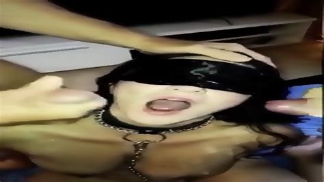 Blind Folded Mature Wife Swallows Multiple Loads Of Cum