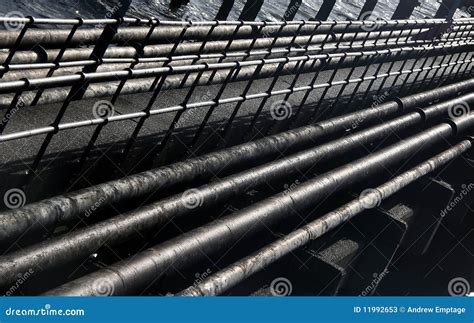oil jetty stock image image  depot pipes pipe jetty