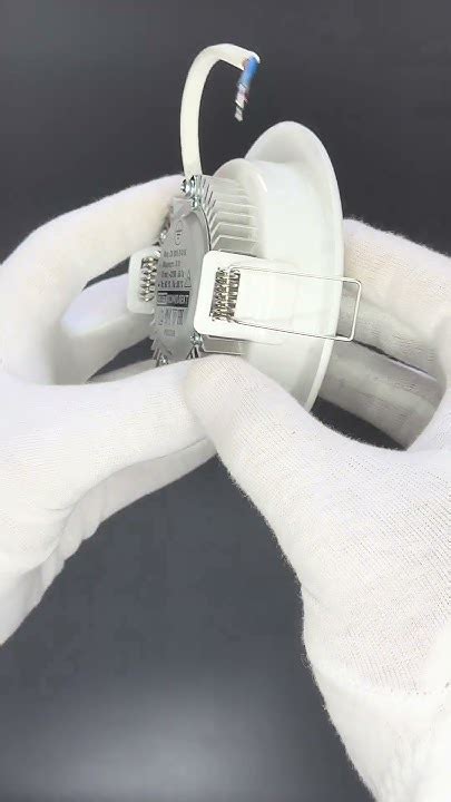 Светильник светодиодный встраиваемый трёхрежимный СК 80-8 3/4/6K - YouTube