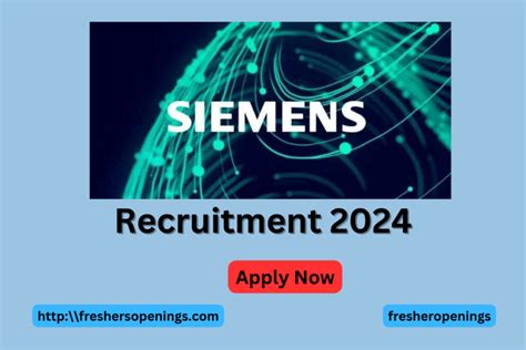 Siemens Freshers Recruitment 2024 Opening For Product Engineer 2024