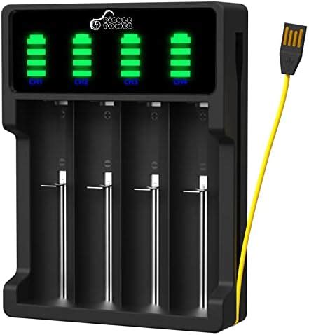 Akku Ladeger T Universal Smart Led Slots Display Aa