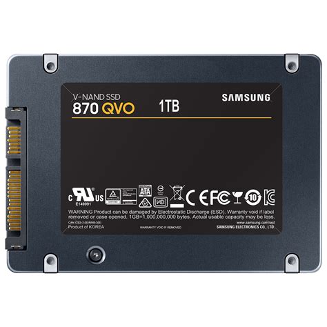 Samsung SSD 870 QVO 1 To - Disque SSD - LDLC
