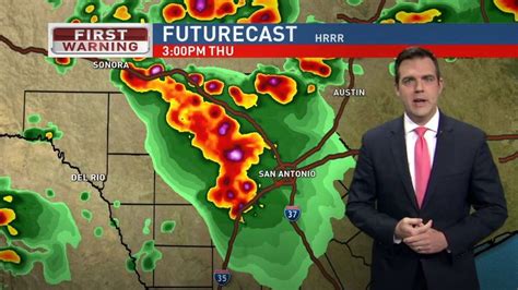 FIRST WARNING WEATHER: Severe weather expected to hit San Antonio today ...