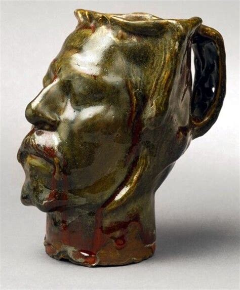 Jug In The Form Of A Head Self Portrait Gauguin 1889