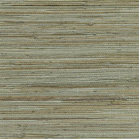 Kenneth James Shandong Sea Green Grasscloth Wallpaper The Home Depot Canada