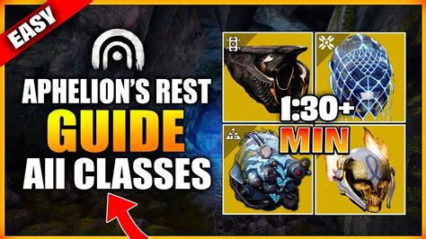 Aphelion S Rest Legend Lost Sector Today All Classes Guide