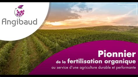 Angibaud Pionnier De La Fertilisation Organique YouTube