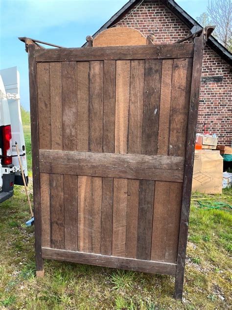 Très Belle Armoire De Port Normande Cauchoise En Acajou Massif époque