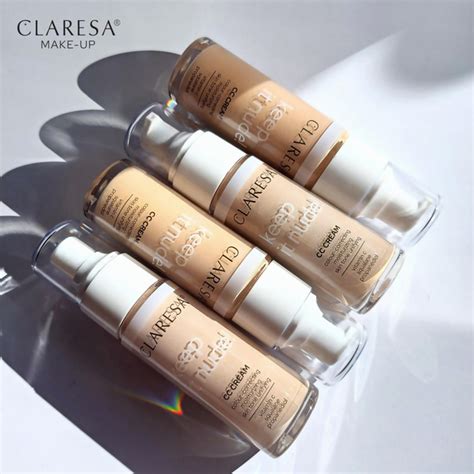 Тональный крем для лица увлажняющий Keep It Nude Claresa тон Warm Medium г