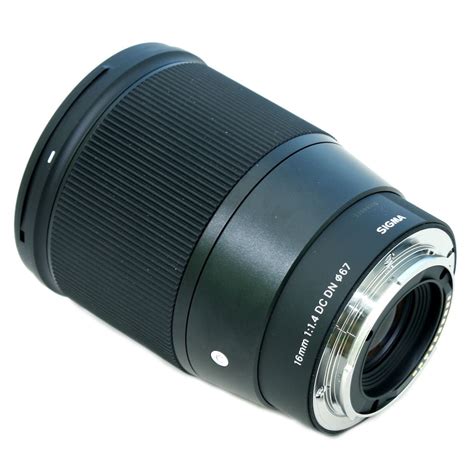 Sigma 16mm f/1.4 DC DN Contemporary Lens for Sony E - Walmart.com ...