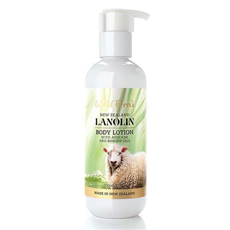Wild Ferns Lanolin Body Lotion 230ml Kiwi Fine Foods