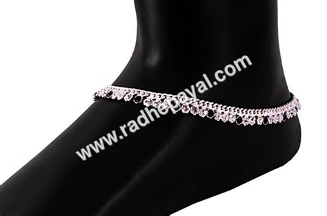 indian silver payal   price  rajkot gujarat radhe payal