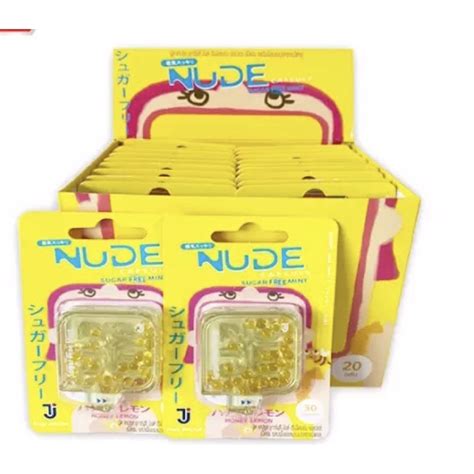 ลกอมนด nude เพอลมหายใจหอมสดชน Shopee Thailand