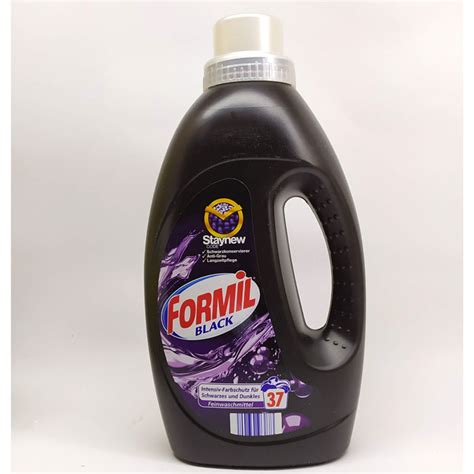 Гели для стирки: Formil Black гель для стирки черного 37 ст 1,5л Германия