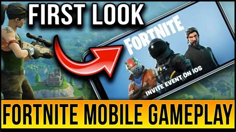 FORTNITE MOBILE FIRST PLAY IOS IPAD PRO 10 5 FORTNITE BATTLE