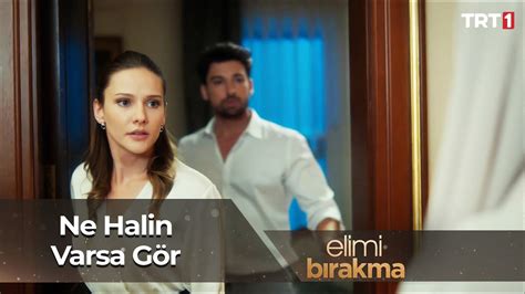 Tartışan Azra ve Cenk Feride Hanım a yakalanıyorlar Elimi Bırakma