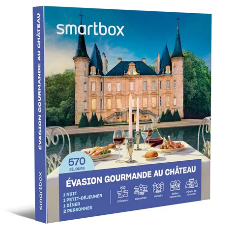 Smartbox Vasion Gourmande Ch Teaux Et Belles Demeures Coffret Cadeau