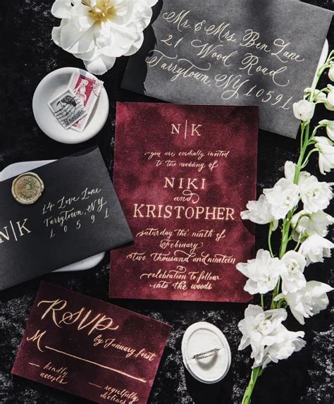 KP Co Calligraphy And Design Invitations Paper Goods The Knot