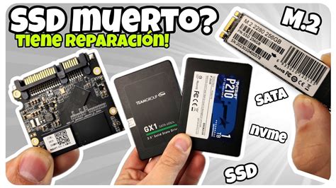 Como REPARAR DISCO SSD M 2 NVME MUERTO Paso A Paso Bien Explicado