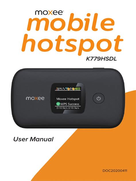 Moxee Mobile Hotspot User Manual Pdf Business Computers