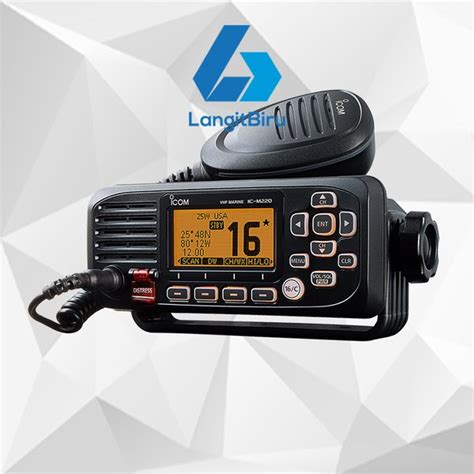 Jual Radio Rig Icom Ic M Vhf Marine Transceiver Ori Garansi Icm