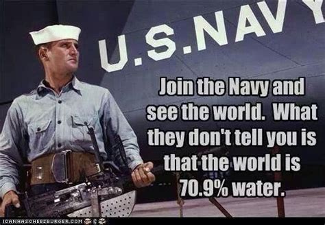 See exotic lands from the deck of the ship too. | Navy humor, Navy day ...