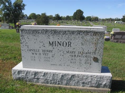 Orville Henry Minor 1909 1996 Find A Grave Memorial