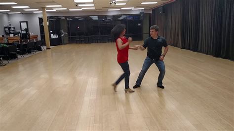 Azucena And Chris Brown West Coast Swing Practice Youtube