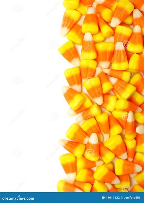 Halloween Candy Corn Border Stock Photo - Image of orange, halloween: 44611122