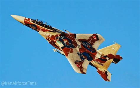 Iranairforcefans On Twitter 🔵 عکس جنگنده برتری هوایی F 15dj نیروی هوایی ژاپن در رنگ