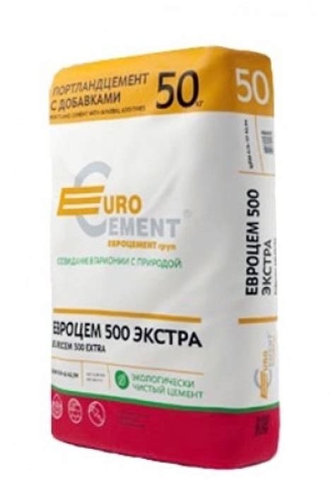 Портландцемент М-500 Extra Eurocement (40 кг) - купить в Москве