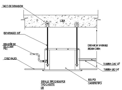 Air Conditioning Equipment Details Dwg File Cadbull