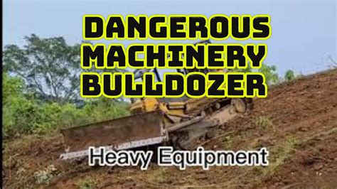 Biggest Heavy Equipment Bulldozer Cleaning The Bush In The Woods Youtube