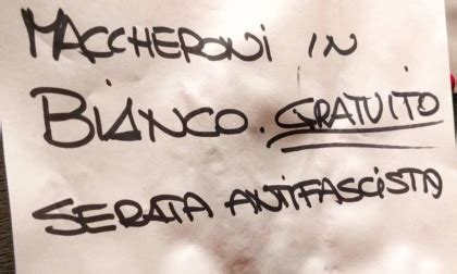 Mantova Marted Luglio La Pastasciutta Antifascista Con Cgil E