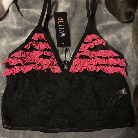 Lingerie Crop Lace Top Hehe So Cute But Doesnt Fit Depop