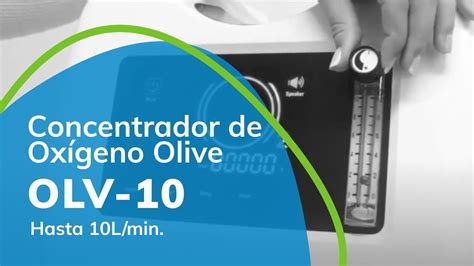 C Mo Funciona El Concentrador De Oxigeno Olive Olv Hasta L Min