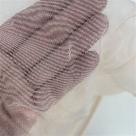 Sheer Chiffon Lace Lingerie Cover Up Peach Medium Gem