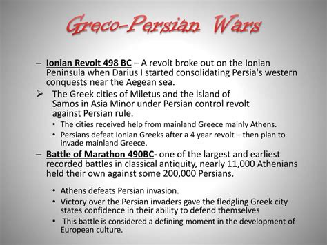 PPT - Greco-Persian Wars PowerPoint Presentation, free download - ID ...
