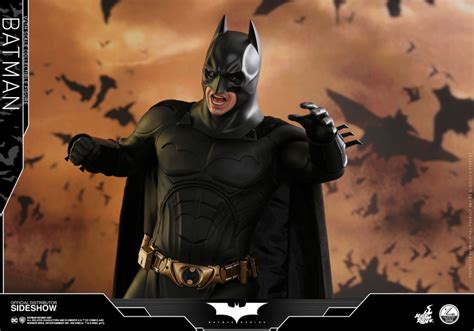DC COMICS BATMAN BEGINS BATMAN Christian Bale 1 4 Action Figure 18 HOT TOYS Edicollector