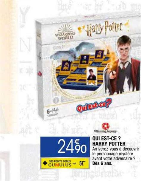 Promo Qui Est Ce Harry Potter Chez Migros France Icatalogue Fr