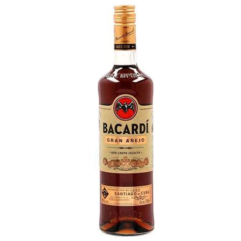 Ron Bacardi Gran Añejo 750ml Licores Y Cervezas A Domicilio Mister